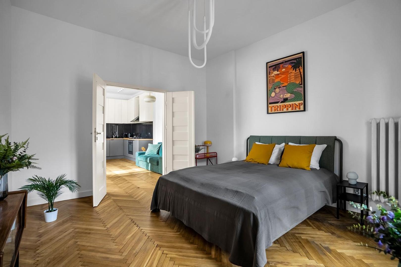 Apartament Near River - 58m2, Metro, Balcony Warszawa